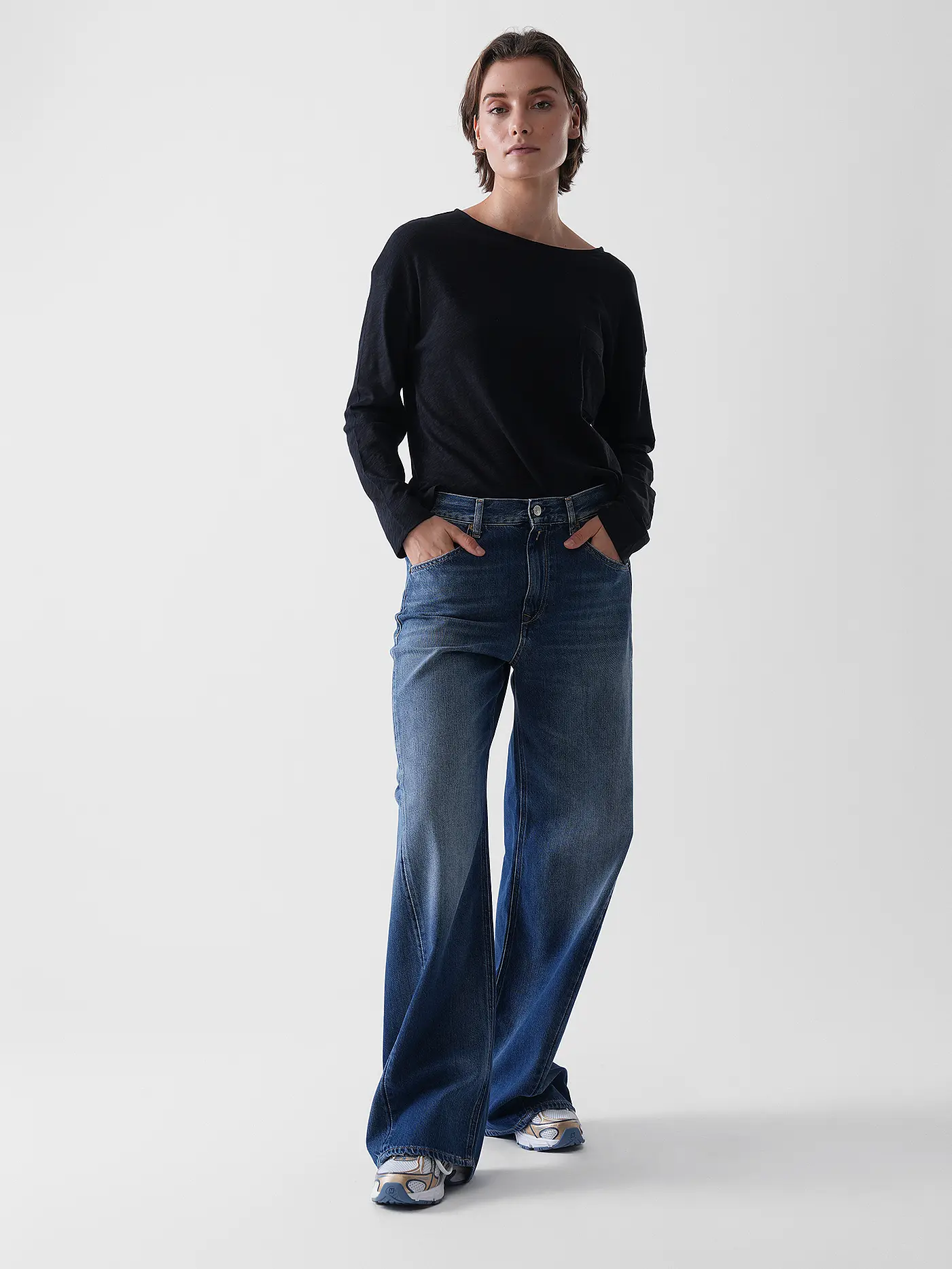 MARC O'POLO | Langarmshirt | dunkelblau